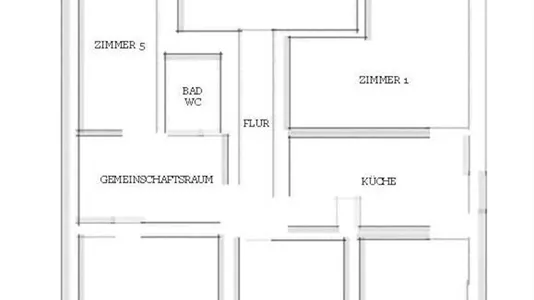Rooms in Ludwigsburg - photo 1