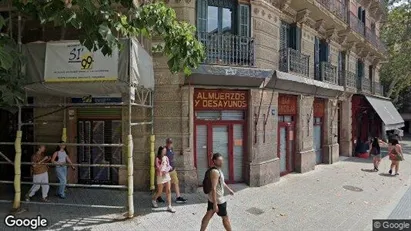 Apartments for rent in Barcelona Gràcia - Photo from Google Street View