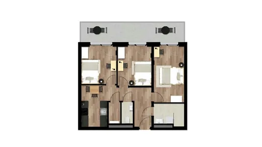 Rooms in Graz - photo 9