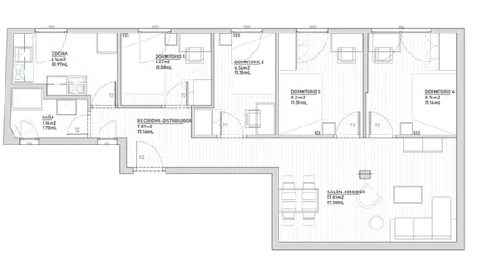 Apartments in Madrid Carabanchel - photo 7