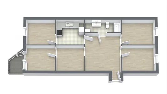 Rooms in Berlin Mitte - photo 4