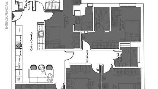 Rooms in Madrid Fuencarral-El Pardo - photo 10