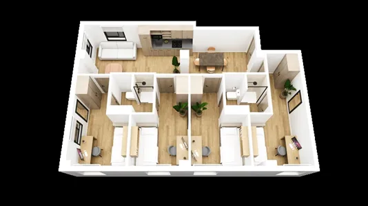 Rooms in Getafe - photo 1