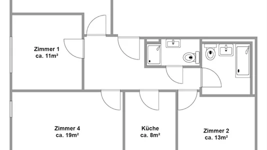 Rooms in Munich Bogenhausen - photo 10