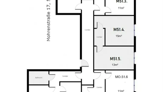 Rooms in Berlin Mitte - photo 8