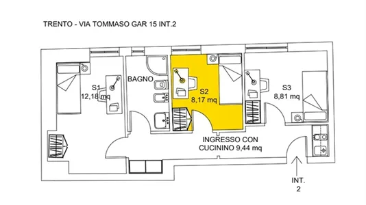 Rooms in Trento - photo 4