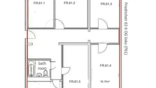 Rooms in Berlin Mitte - photo 7