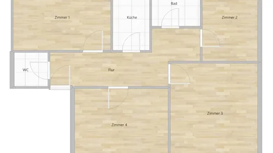 Rooms in Ludwigsburg - photo 8