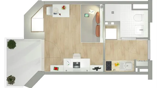 Apartments in Location is not specified - photo 8