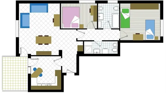 Rooms in Padua - photo 2