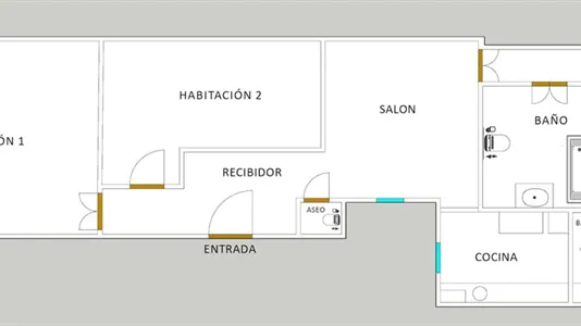 Rooms in Barcelona Ciutat Vella - photo 9