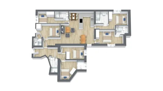 Rooms in Paris 20ème arrondissement - photo 10