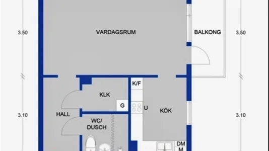 Apartments in Vänersborg - photo 1