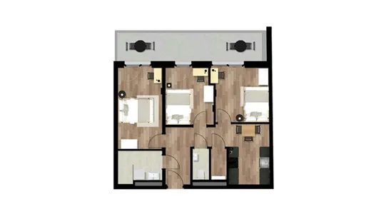 Rooms in Graz - photo 10