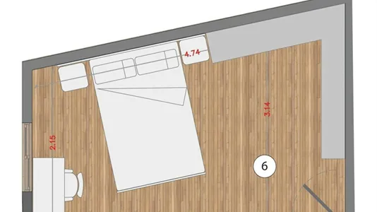 Rooms in Madrid Salamanca - photo 5