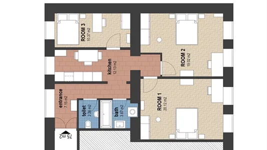 Rooms in Vienna Brigittenau - photo 8