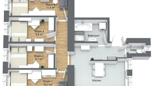 Rooms in Wien Währing - photo 9