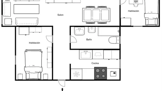 Apartments in Madrid Salamanca - photo 7