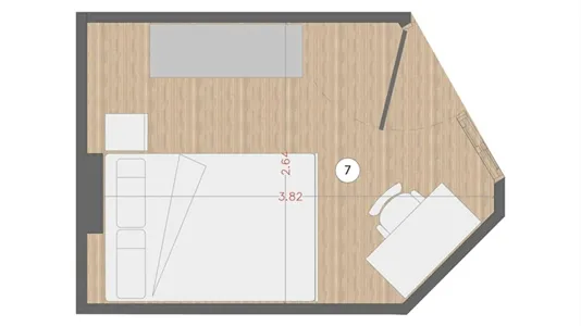 Rooms in Madrid Ciudad Lineal - photo 6