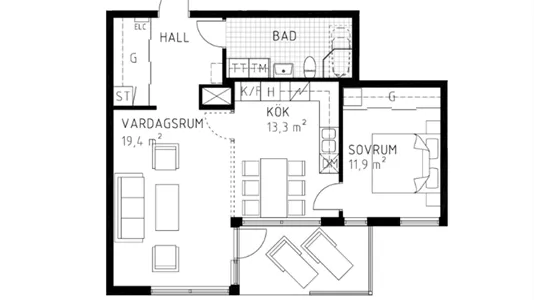 Apartments in Stockholm South - photo 8