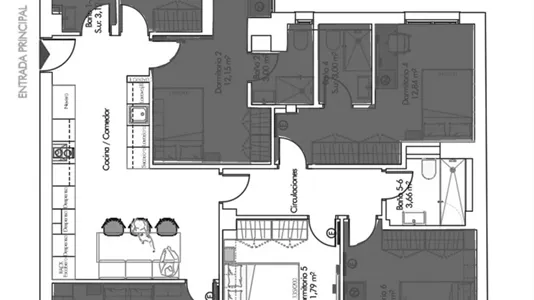 Rooms in Madrid Fuencarral-El Pardo - photo 10