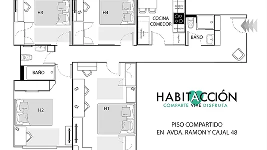 Rooms in Bilbao - photo 6