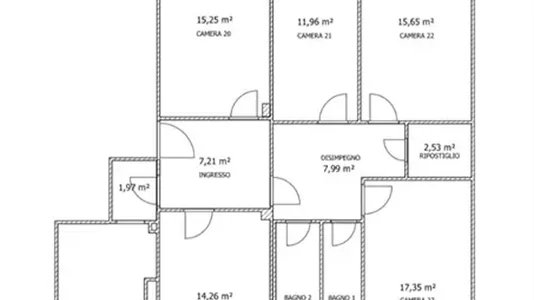 Rooms in Turin - photo 10