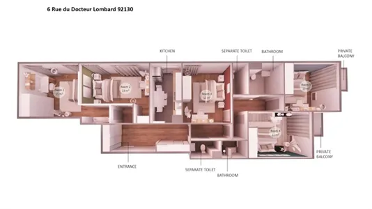 Rooms in Boulogne-Billancourt - photo 10