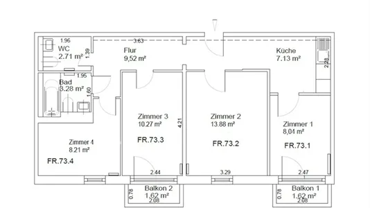 Rooms in Berlin Mitte - photo 9