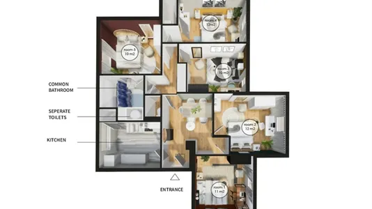 Rooms in L'Haÿ-les-Roses - photo 6