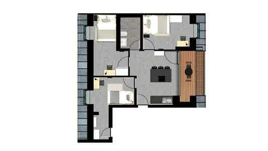 Rooms in Berlin Mitte - photo 2