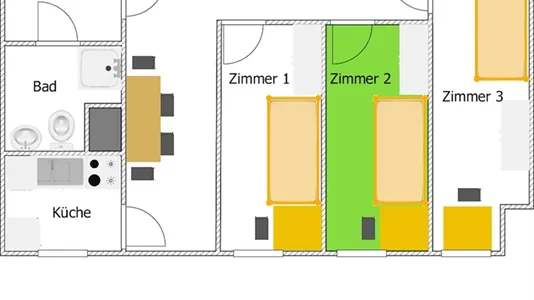 Rooms in Berlin Pankow - photo 9