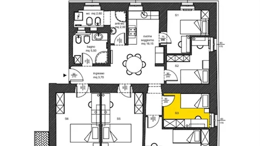 Rooms in Trento - photo 6