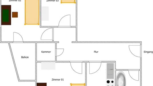 Rooms in Berlin Mitte - photo 10