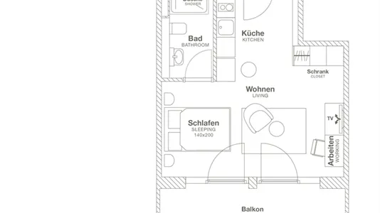 Apartments in Böblingen - photo 8