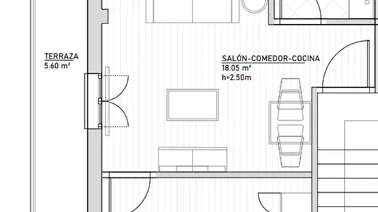 Apartments in Madrid Carabanchel - photo 3