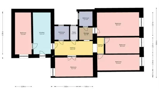 Rooms in Budapest Ferencváros - photo 9