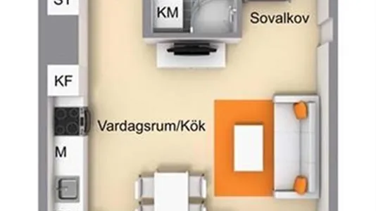 Apartments in Sundbyberg - photo 5