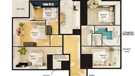 Rooms in Nanterre - photo 10