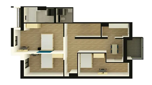 Rooms in Berlin Friedrichshain-Kreuzberg - photo 5