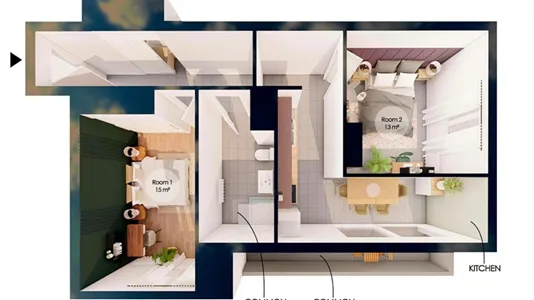 Rooms in Bordeaux - photo 7