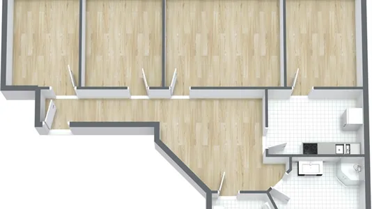 Rooms in Stuttgart Bad Cannstatt - photo 3