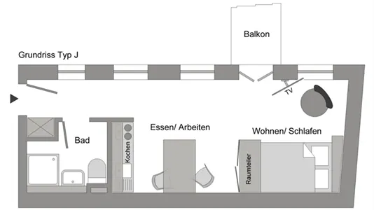 Apartments in Cologne Innenstadt - photo 7