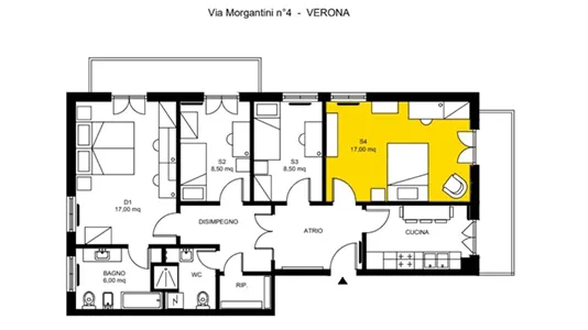 Rooms in Verona - photo 6