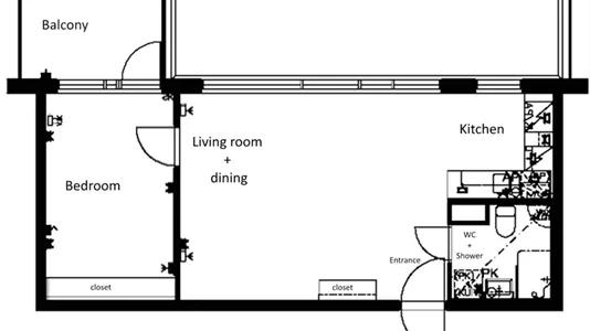 Apartments in Helsinki Keskinen - photo 4