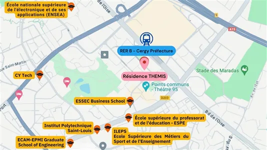 Rooms in Pontoise - photo 6