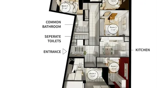 Rooms in Nantes - photo 8