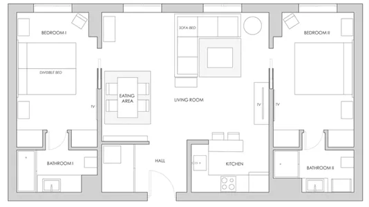 Apartments in Madrid Salamanca - photo 6