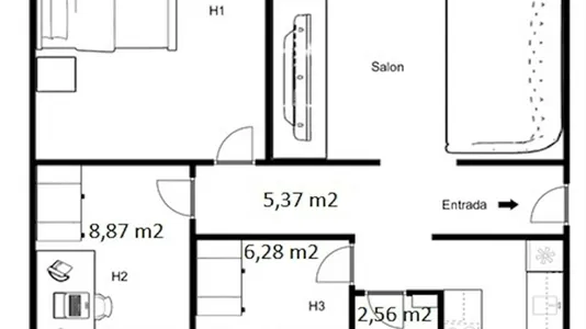 Apartments in Alcorcón - photo 9
