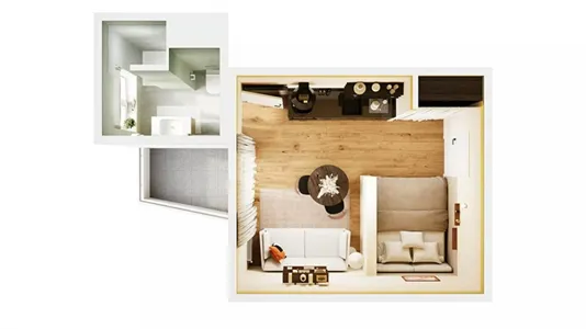 Apartments in Brussels Etterbeek - photo 5